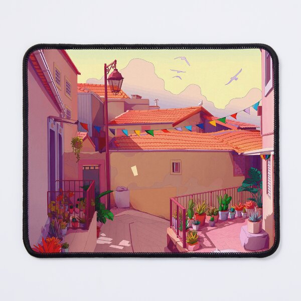 Item preview, Afternoon in the Courtyard designed and sold by Kelly-Artist.