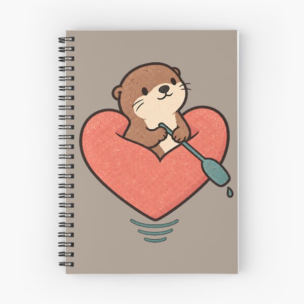Item preview, Otter Riding Inside a Heart – Trust What Carries You designed and sold by  MAD's Recreation Studio.