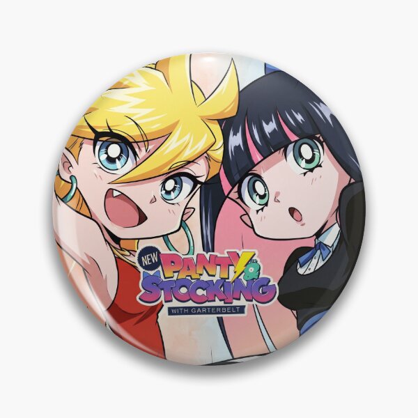 Item preview, New Panty & Stocking with gaterbelt in 90's anime art style designed and sold by Magicari.