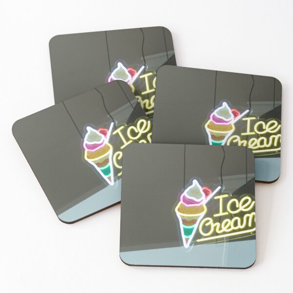Item preview, Ice Cream in Neon light designed and sold by Digital2dreams.