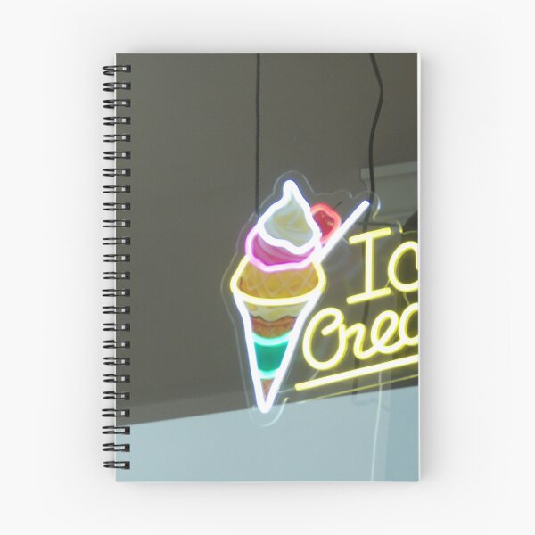 Item preview, Ice Cream in Neon light designed and sold by Digital2dreams.