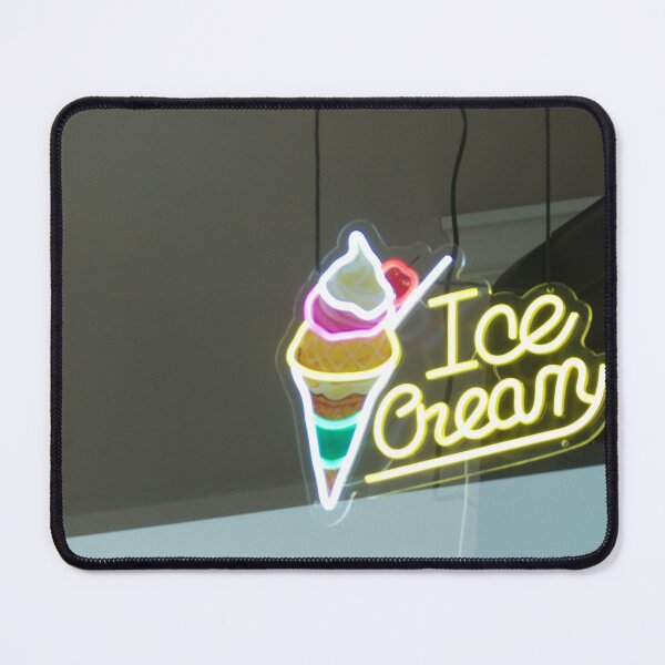 Item preview, Ice Cream in Neon light designed and sold by Digital2dreams.