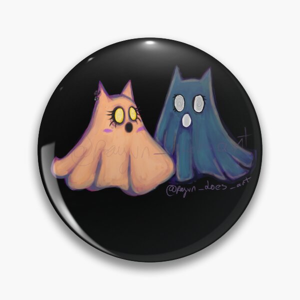 Item preview, Spooky cat ghosts  designed and sold by Rayvndoesart.
