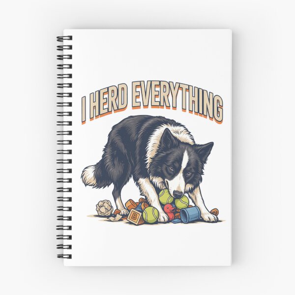 Item preview, Border Collie - Funny Dog | I Herd Everything designed and sold by No Excuses Supply.