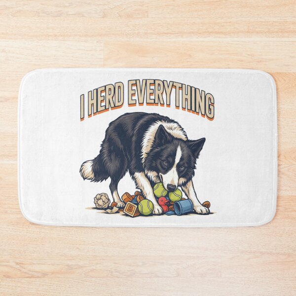 Item preview, Border Collie - Funny Dog | I Herd Everything designed and sold by No Excuses Supply.