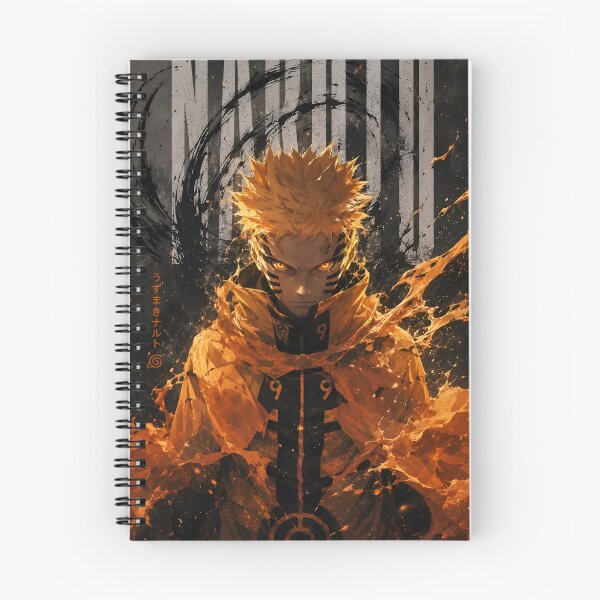Item preview, Inferno Shadow Warrior – Fiery Orange Energy Anime Inspired Warrior Art designed and sold by Dyan4.
