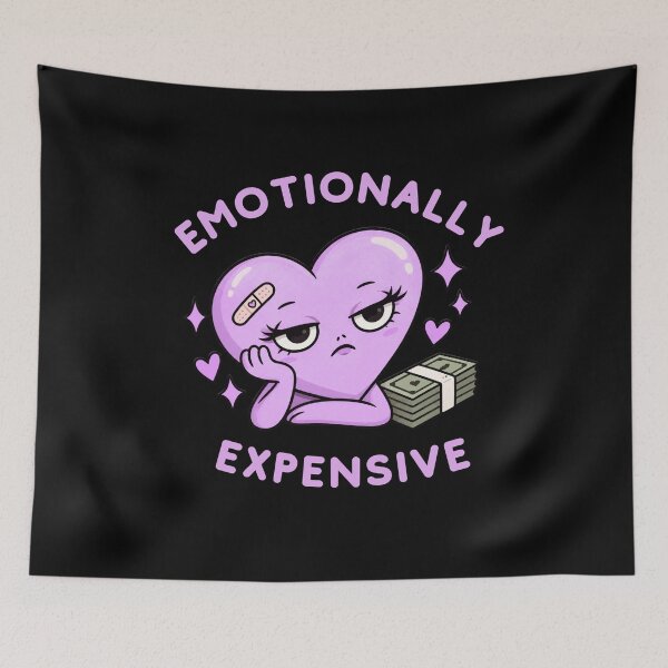 Item preview, Emotionally Epensive Purple Heart Design designed and sold by Artography Designs.
