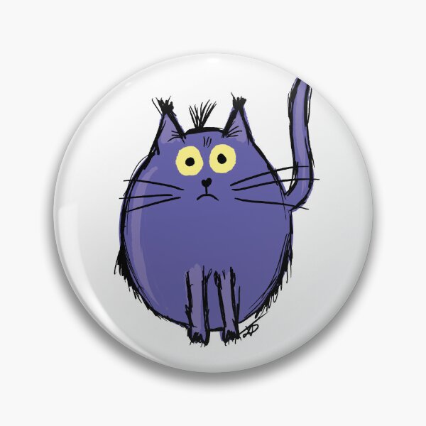 Item preview, cat purple designed and sold by Kasia1987t.