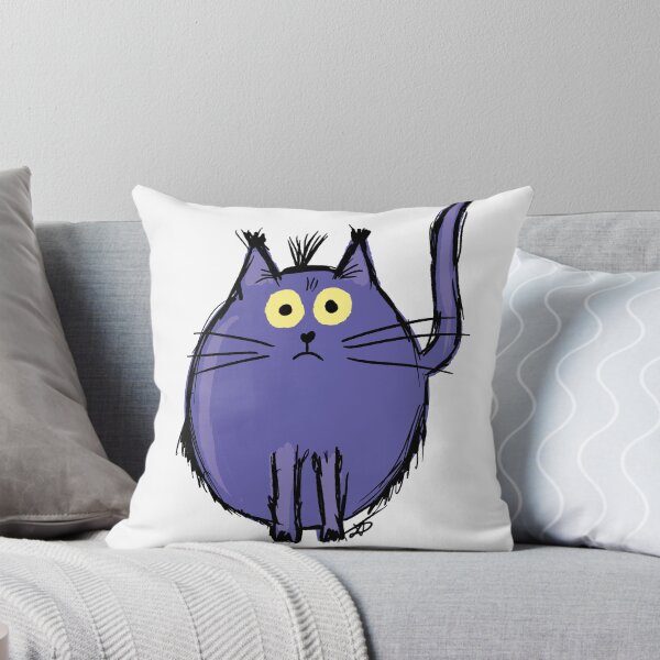 Item preview, cat purple designed and sold by Kasia1987t.