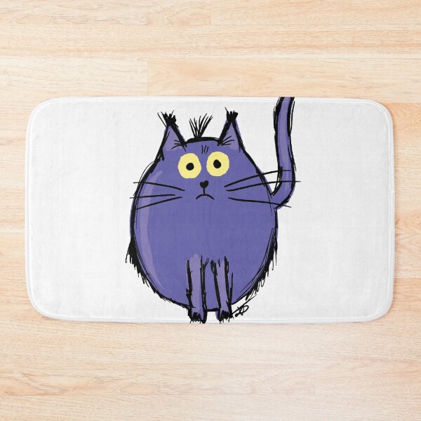 Item preview, cat purple designed and sold by Kasia1987t.