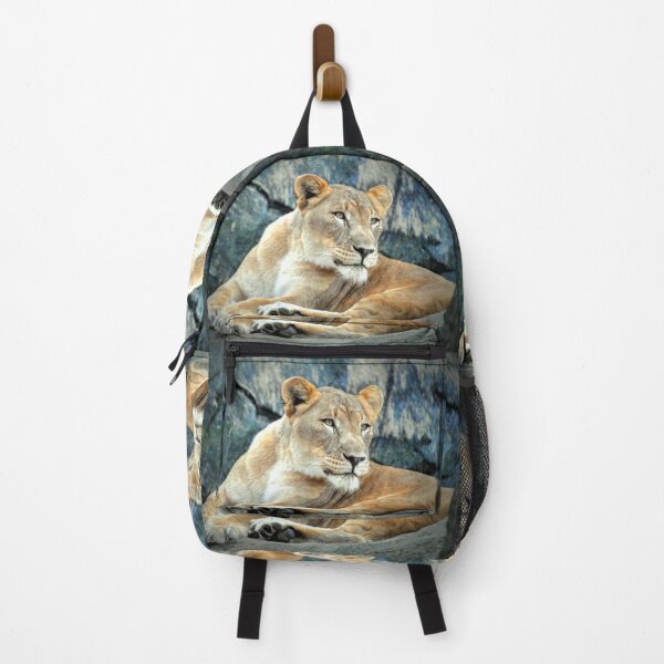 Item preview, Resting Lioness on Rock designed and sold by Savannah Gibbs.