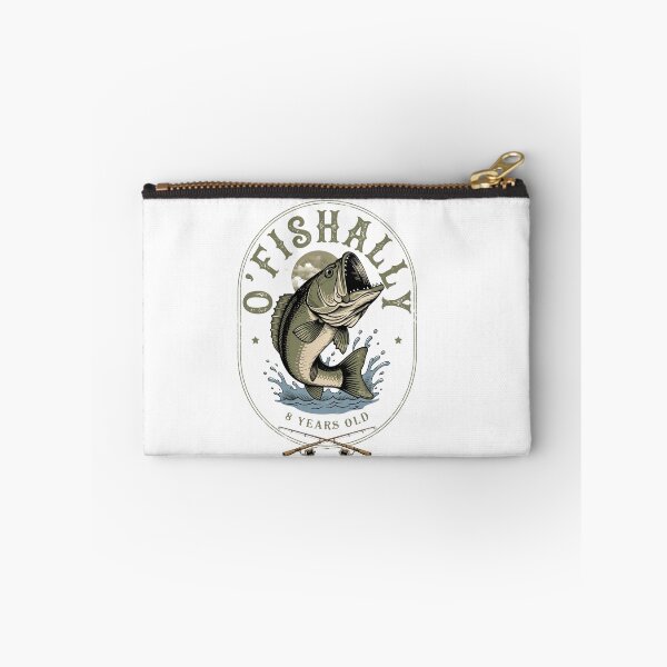 Item preview, 8 years old fishing bass portrait typography vintage ocean designed and sold by DariaOltes.