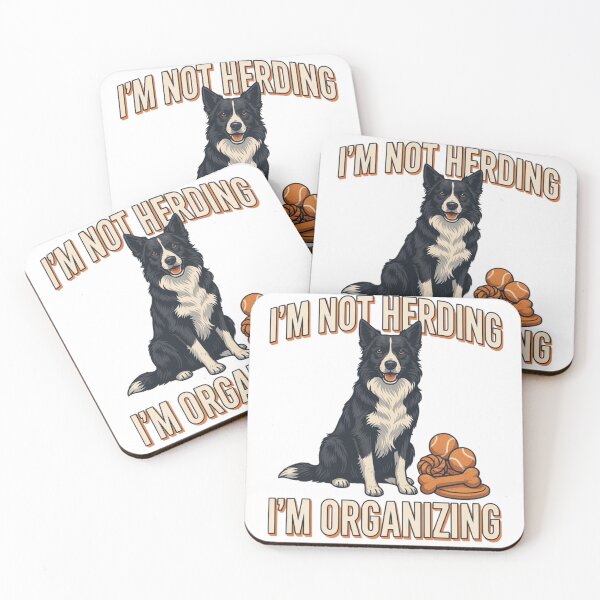 Item preview, Border Collie - Funny Dog | I'm Not Herding I'm Organizing designed and sold by No Excuses Supply.