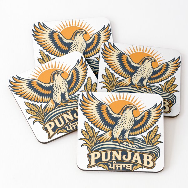 Item preview, Punjab — Baaz Heritage Crest | The Indian Heritage Emblem designed and sold by THE INDIAN HERITAGE EMBLEM.