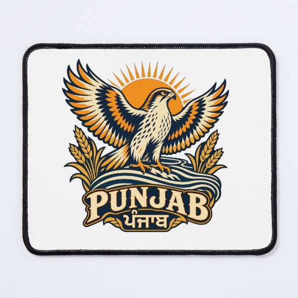 Item preview, Punjab — Baaz Heritage Crest | The Indian Heritage Emblem designed and sold by THE INDIAN HERITAGE EMBLEM.