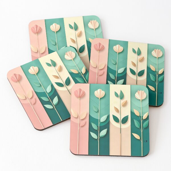 Item preview, Colorful Geometric Floral  designed and sold by Vicky Brago-Mitchell®.