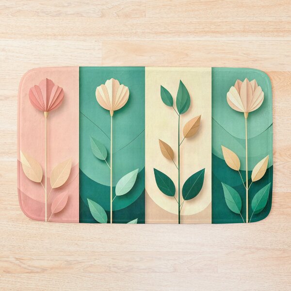 Item preview, Colorful Geometric Floral  designed and sold by Vicky Brago-Mitchell®.