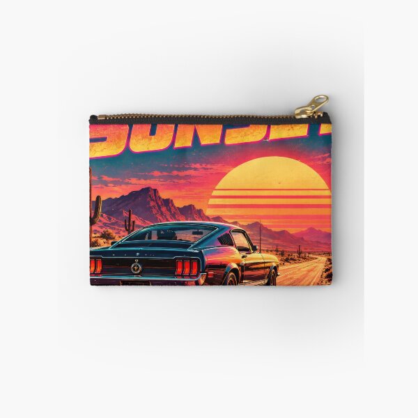 Item preview, Road to the Sunset Retro Muscle Car designed and sold by The-Library.
