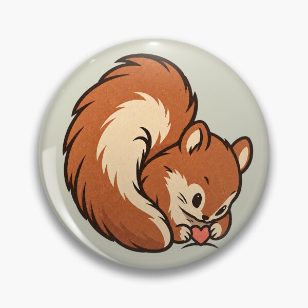 Item preview, Squirrel Hiding a Tiny Heart – Something Precious designed and sold by  MAD's Recreation Studio.
