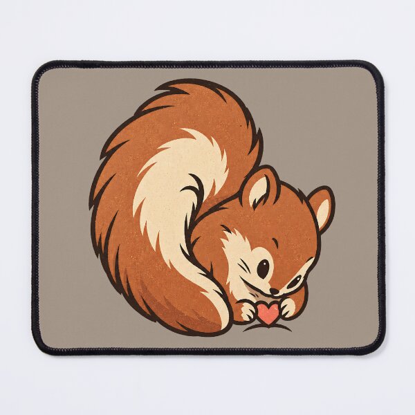 Item preview, Squirrel Hiding a Tiny Heart – Something Precious designed and sold by MAD's Recreation Studio.