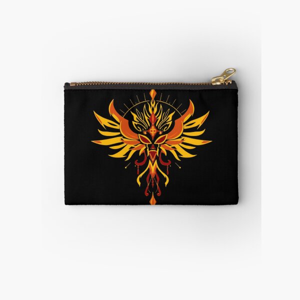 Item preview, Fiery Phoenix Tribal Crest - Sun Fire Magic Emblem designed and sold by ERODED SELF.