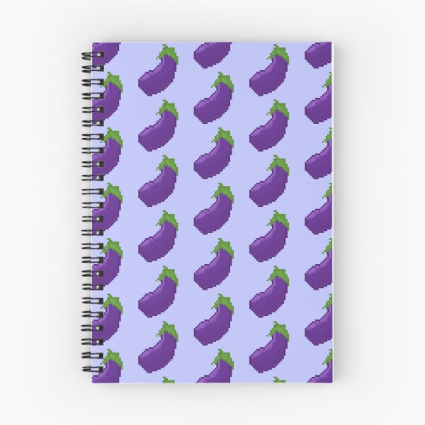 Item preview, Pixel Art Eggplant | Kawaii Vegetable Design designed and sold by suawu.
