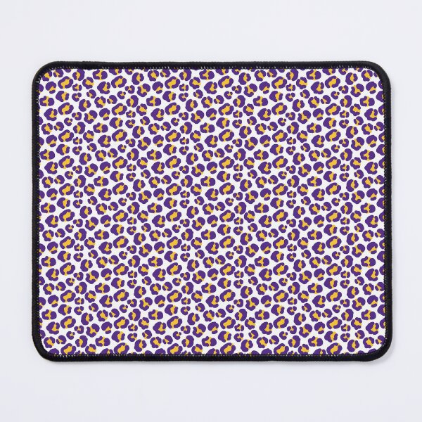 Item preview, Wild Animal Print in Minnesota Vikings Football Purple and Yellow Gold designed and sold by KrisInStitches.