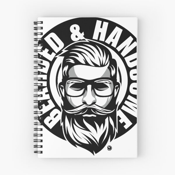 Item preview, bearded & handsome  designed and sold by netrok.