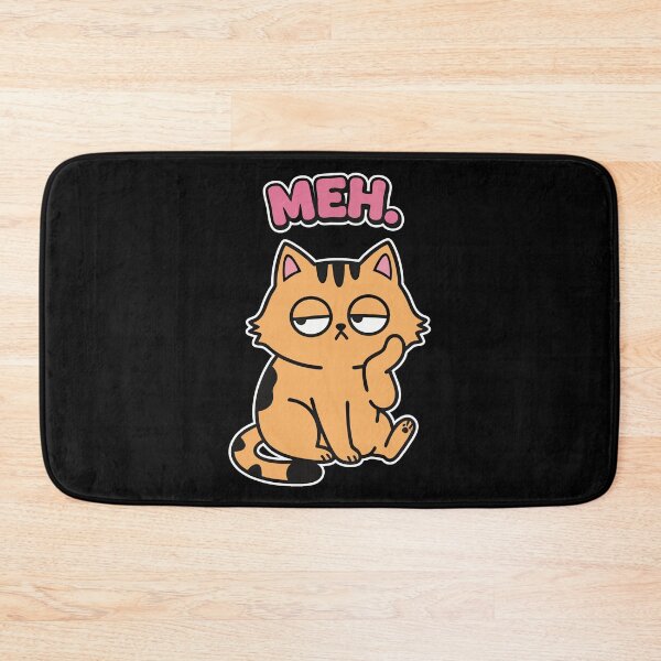 Item preview, MEH. Orange Tabby Bored Cat Cartoon designed and sold by Taridesign.