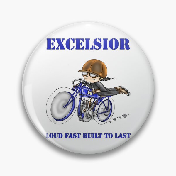 Item preview, Excelsior Motorcycle Vintage designed and sold by CandiHinojosa.