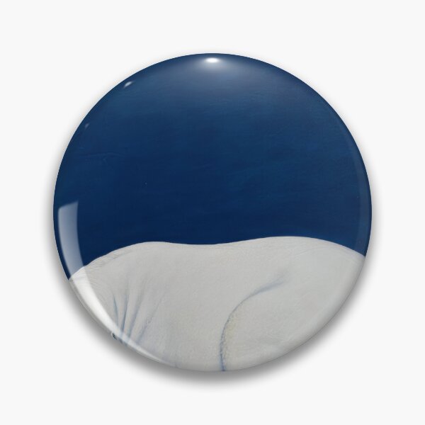 Item preview, White Horse Curled Sleeping Deep Blue Background designed and sold by KAMOCHI Art.