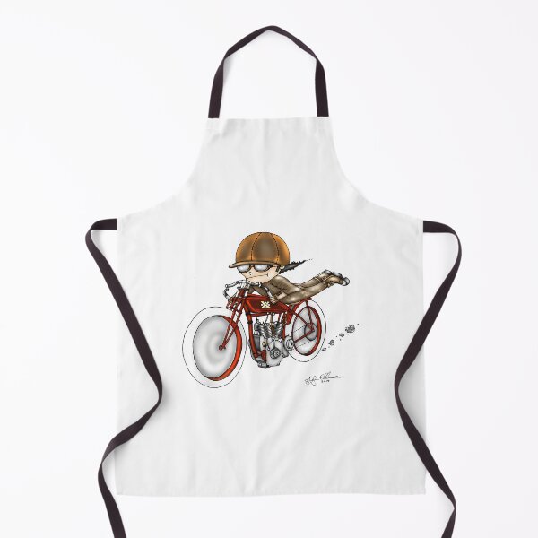 Item preview, Motorcycle Excelsior Style (Red Bike) designed and sold by CandiHinojosa.