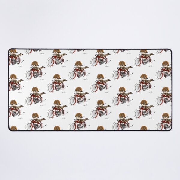 Item preview, Motorcycle Excelsior Style (Red Bike) designed and sold by CandiHinojosa.