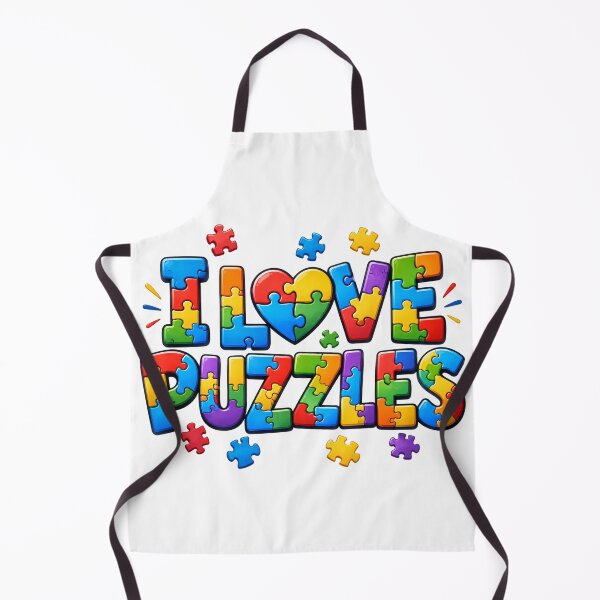 Item preview, I Love Puzzles designed and sold by Lori Winslow Designs.