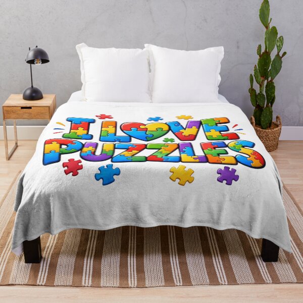 Item preview, I Love Puzzles designed and sold by Lori Winslow Designs.