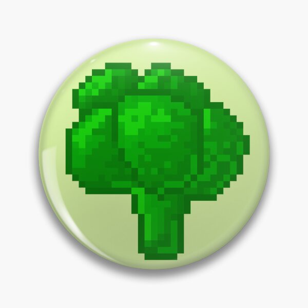 Item preview, Pixel Art Broccoli | Kawaii Vegetable Design designed and sold by suawu.