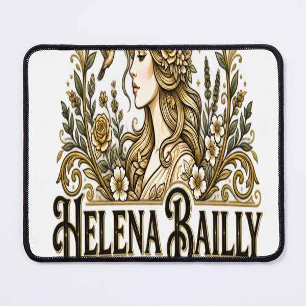 Item preview, Helena Bailly – The Timeless Spirit Vintage Floral Portrait designed and sold by ActionForge.