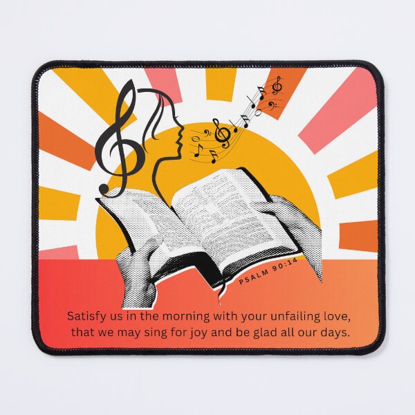 Item preview, Graphic Design - Psalm 90:14 Satisfy us in the Morning designed and sold by Boy and Belugee Studio.