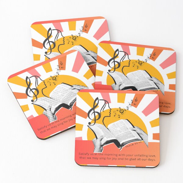 Item preview, Graphic Design - Psalm 90:14 Satisfy us in the Morning designed and sold by Boy and Belugee Studio.