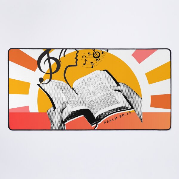 Item preview, Graphic Design - Psalm 90:14 Satisfy us in the Morning designed and sold by Boy and Belugee Studio.