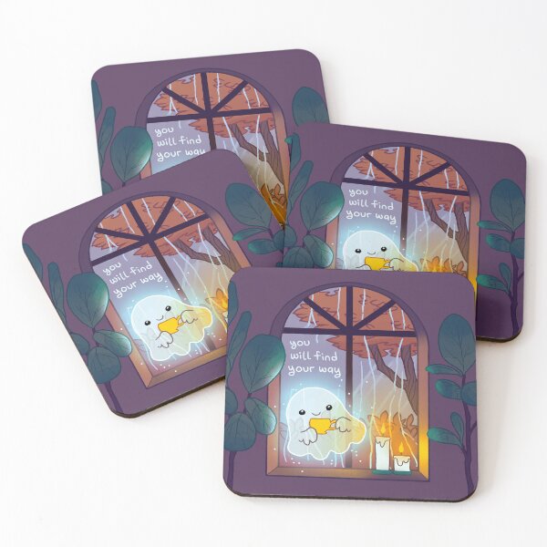 Item preview, "You Will Find Your Way" Cute Ghost designed and sold by thelatestkate.