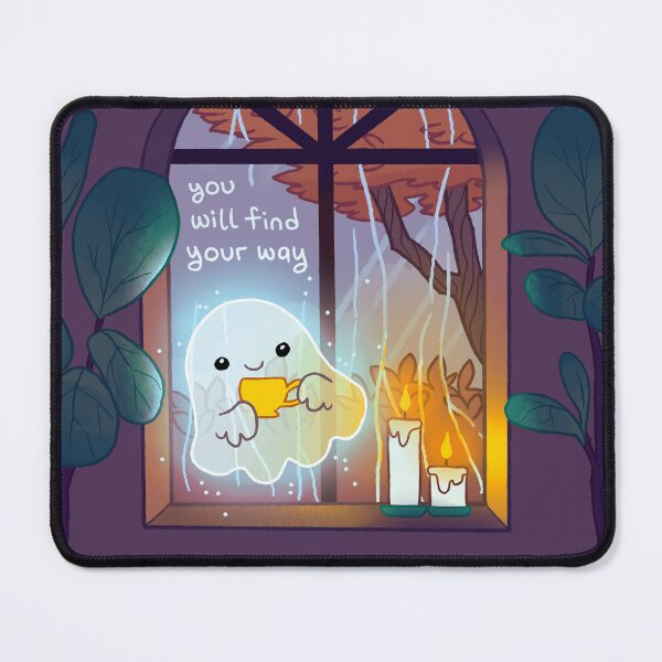 Item preview, "You Will Find Your Way" Cute Ghost designed and sold by thelatestkate.