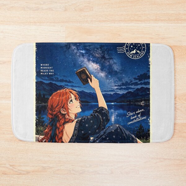 Item preview, New Zealand — Lake Tekapo — A Dreamy Night Beneath the Milky Way and Southern Stars designed and sold by DibujandoPorfa.