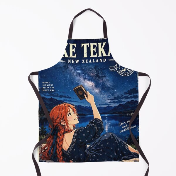 Item preview, New Zealand — Lake Tekapo — A Dreamy Night Beneath the Milky Way and Southern Stars designed and sold by DibujandoPorfa.