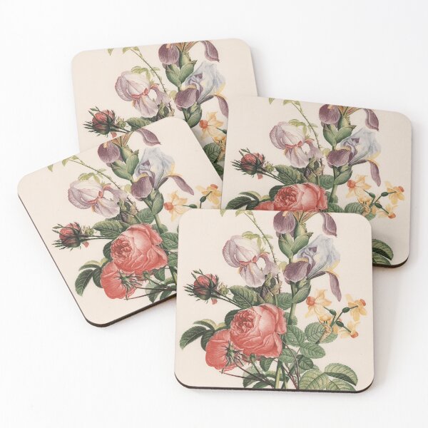 Item preview, Iris, Roses & Narcissus – Prévost Vintage Bouquet designed and sold by Dibohemia Revival.