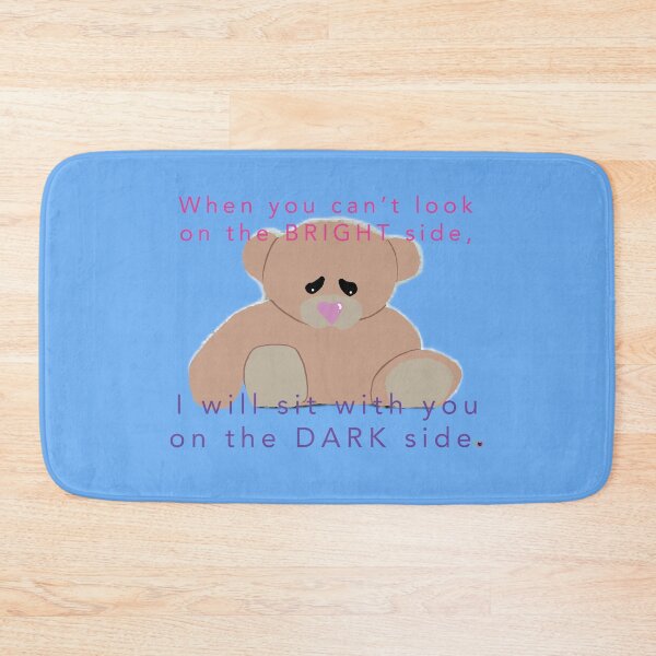 Item preview, can't see the Bright side of life, I will sit with you on the DARK side. designed and sold by StudioTanoshiiNeko.