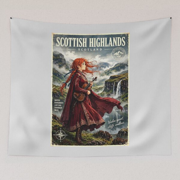 Item preview, Scotland — Isle of Skye — A Mysterious Highland Journey Through Mist, Mountains and Music designed and sold by DibujandoPorfa.