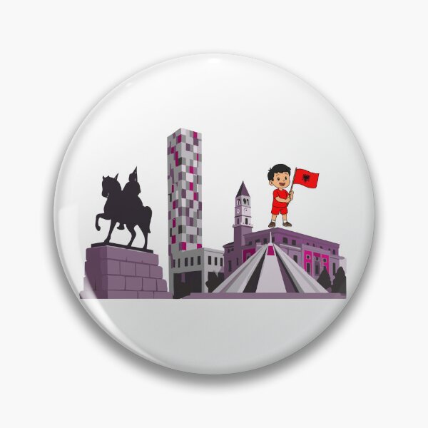 Item preview, Tirana Albania Skanderbeg Albanian Pride Flag Heritage designed and sold by gluxdesing.
