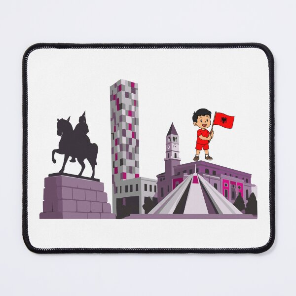 Item preview, Tirana Albania Skanderbeg Albanian Pride Flag Heritage designed and sold by gluxdesing.