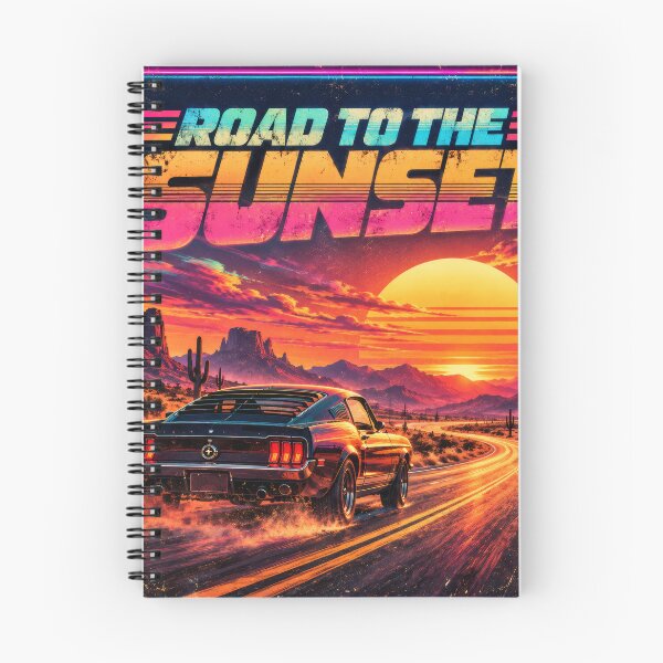 Item preview, Road to the Sunset Neon Highway designed and sold by The-Library.